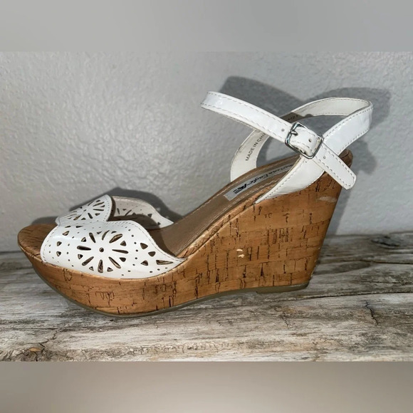 American eagle cork summer wedged heels - Picture 9 of 12